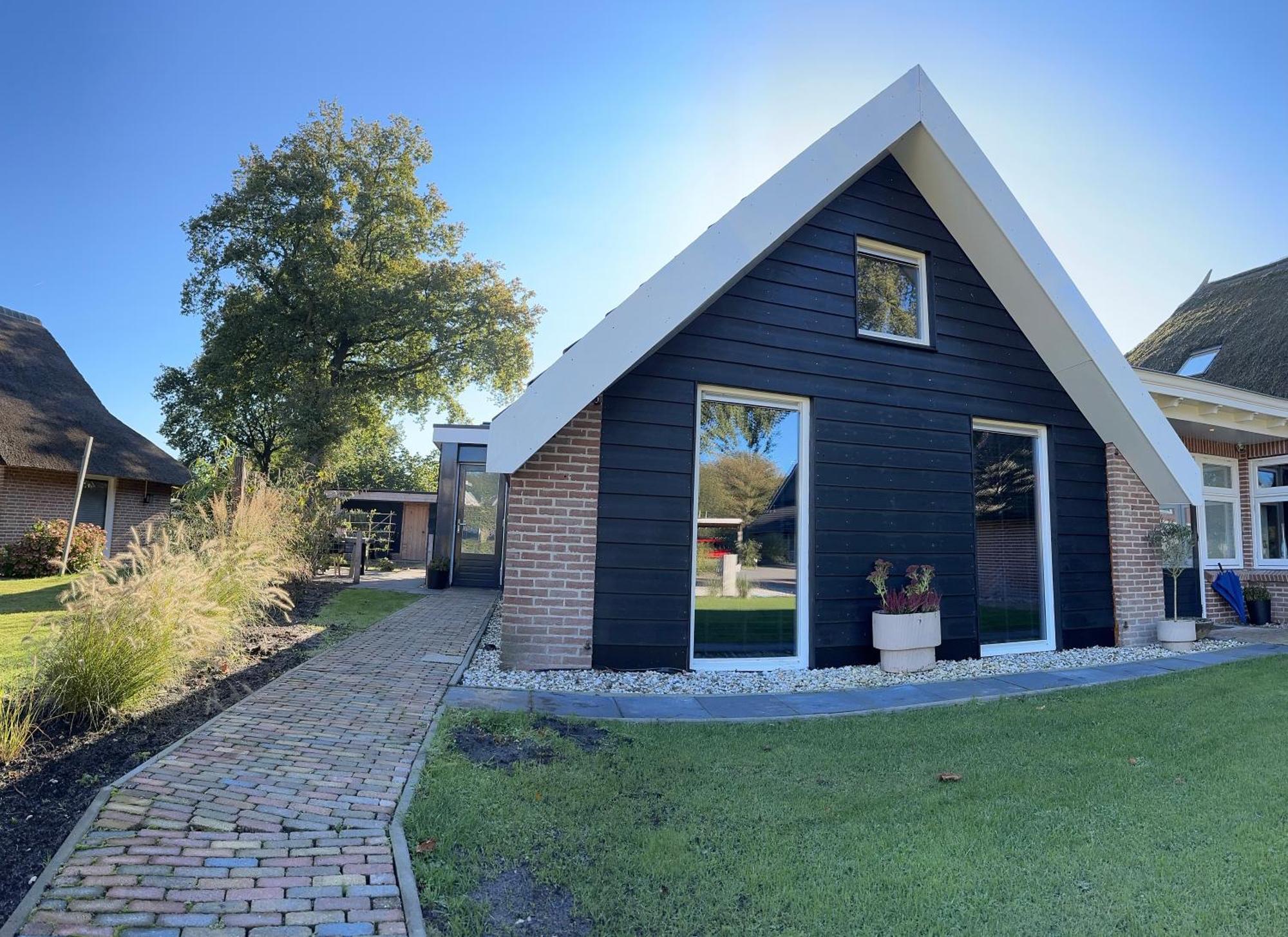 Luxe Vakantiehuis Met Prive Wellness Zuidwolde  エクステリア 写真